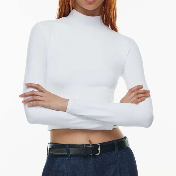 ARITZIA Babaton Contour Mockneck Longsleeve - Picture 1 of 6